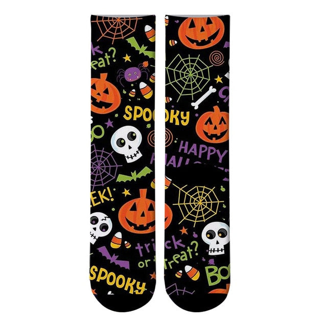 Halloween Skull Socks