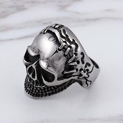 Psycho Killer Skull Ring | Skull Action