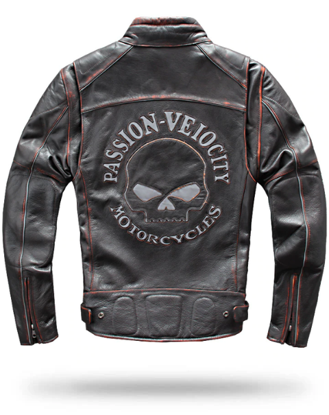 Punisher Skull Leather Jacket