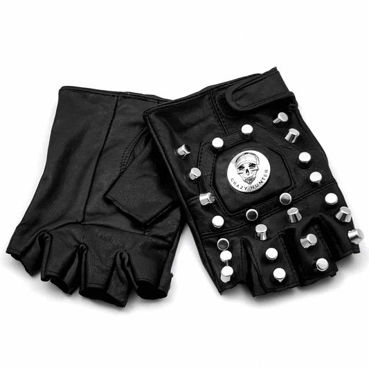 Punk Skull Gloves