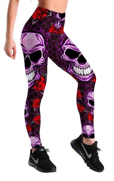 Sugar skull 2025 running tights