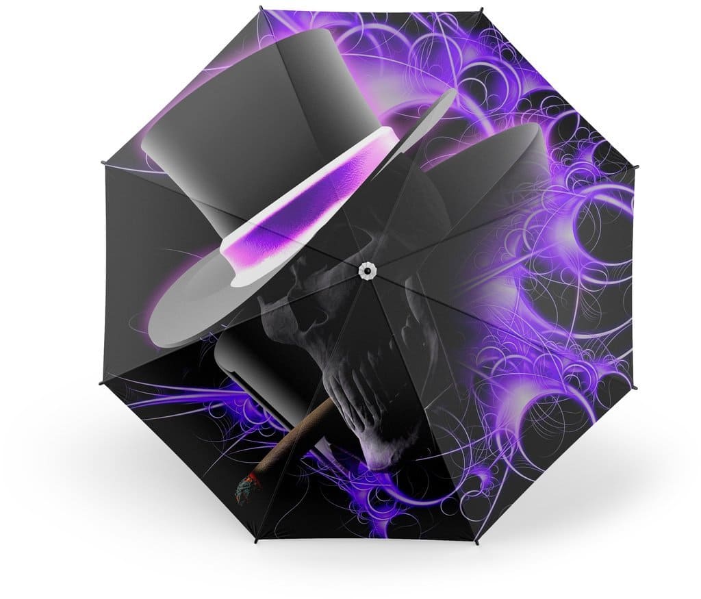 Purple Umbrella Hat | Skull Action