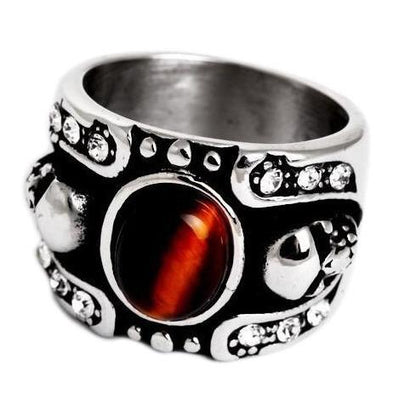 red bloodstone ring
