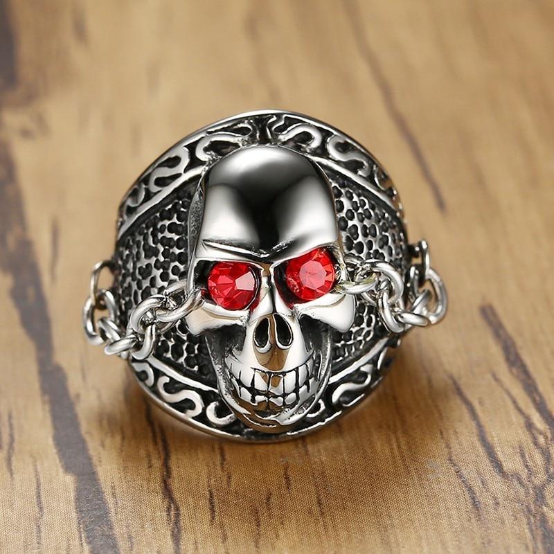 Red Eye Ring | Skull Action