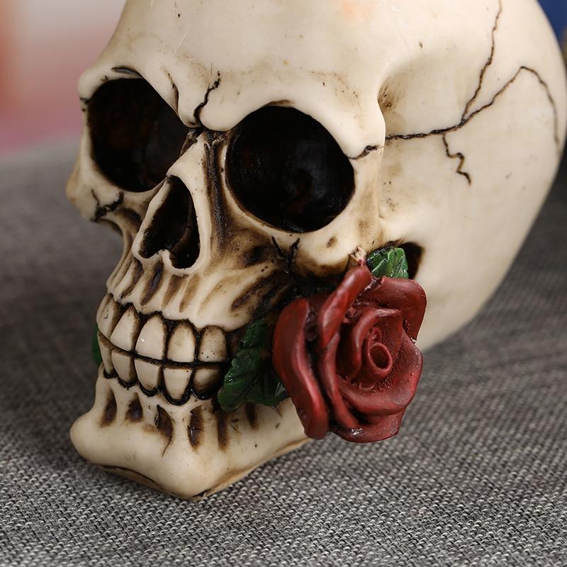 Red Rose Skull | Skull Action