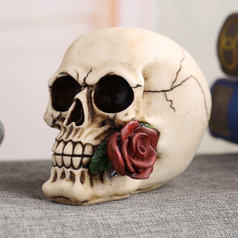 Red Rose Skull | Skull Action