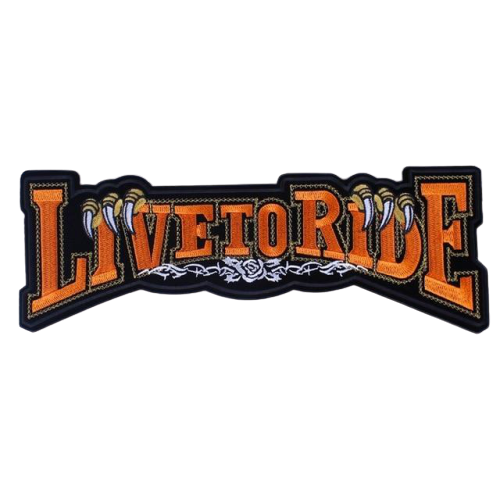 Ride To Live Patch