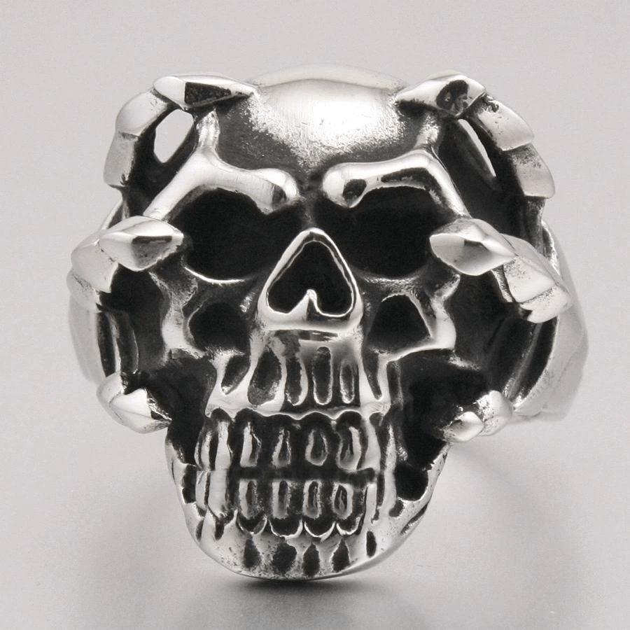 Ring Skull Dragon Claw | Skull Action