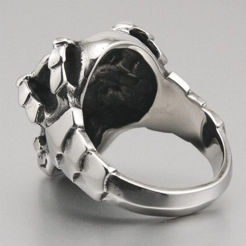 Ring Skull Dragon Claw | Skull Action