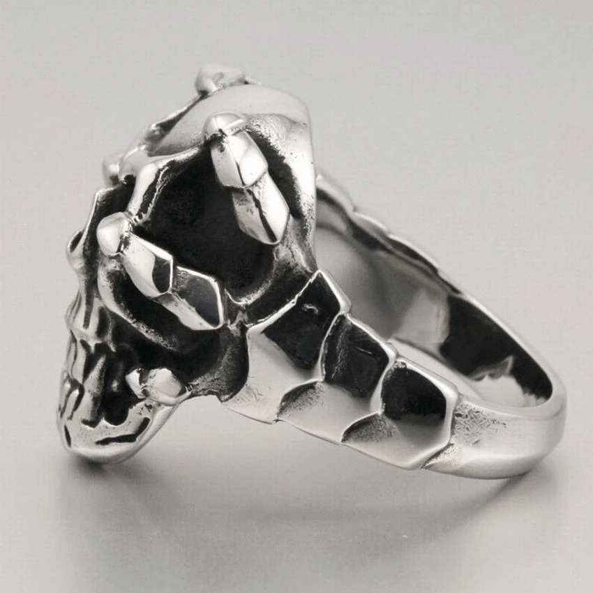 Ring Skull Dragon Claw | Skull Action