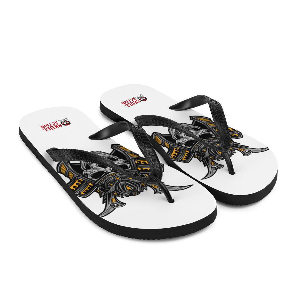 samourai-skull-flip-flops-design