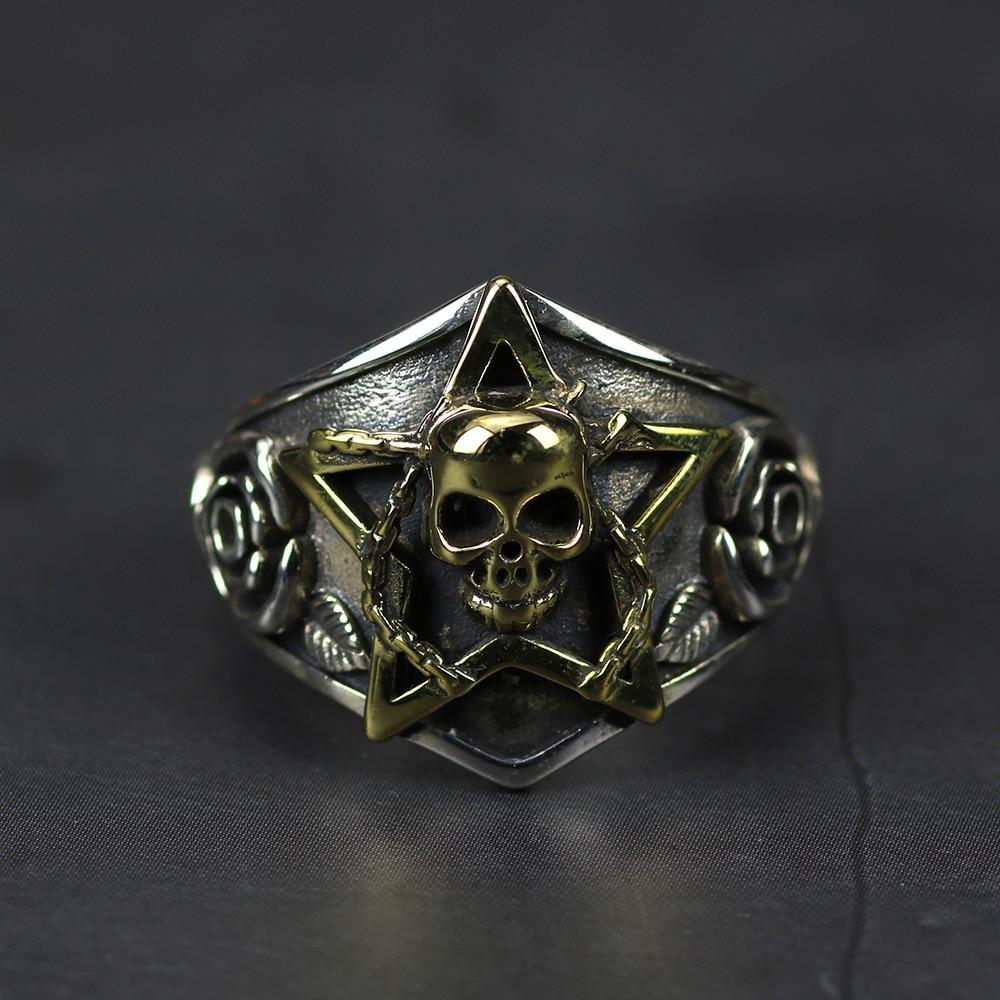 Satanic Star Ring | Skull Action