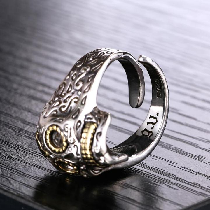 Silver Mexican Skull Ring | Skull Action