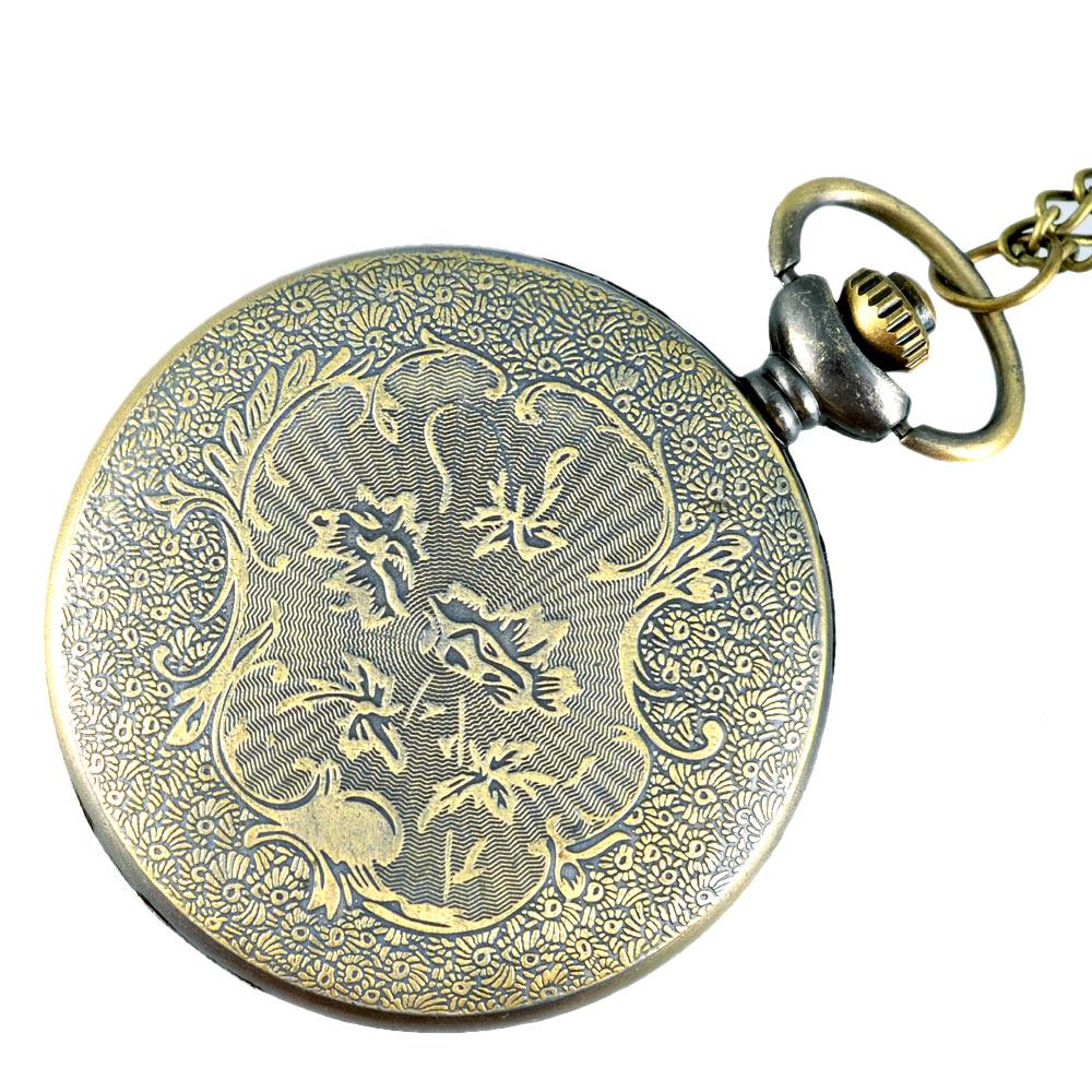 Silver Skull Pocket Watch | Skull Action