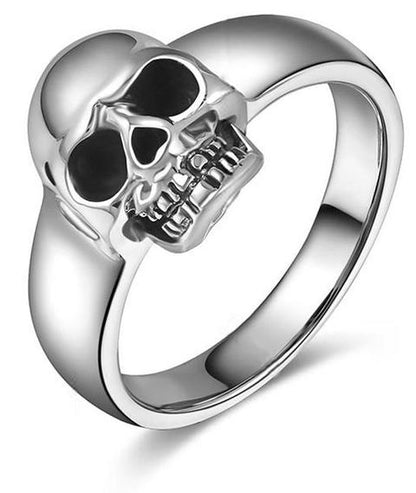 silver skull ring for sale
