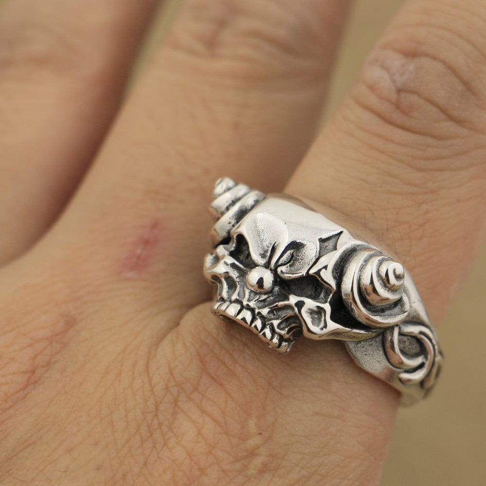 Silver Skull Ring | Skull Action