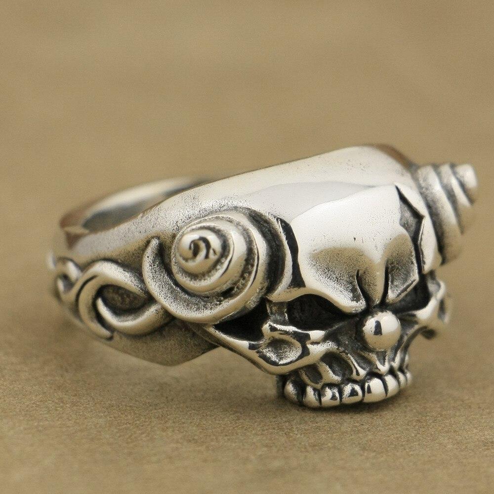 Silver Skull Ring | Skull Action