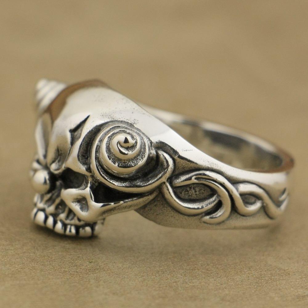 Silver Skull Ring | Skull Action