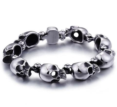 skeleton-chain-buckle-bracelet