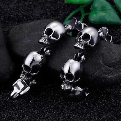 Skeleton Chain Buckle Bracelet | Skull Action