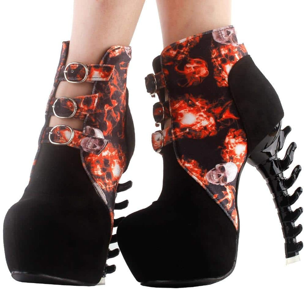 Skeleton High Heels | Skull Action