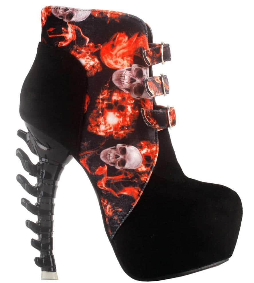 Skeleton High Heels | Skull Action