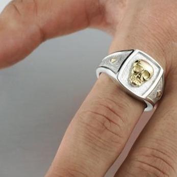 Skeleton Ring Silver | Skull Action