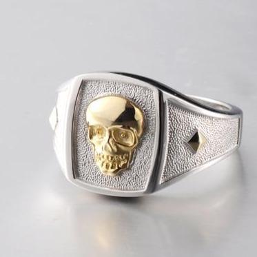 Skeleton Ring Silver | Skull Action