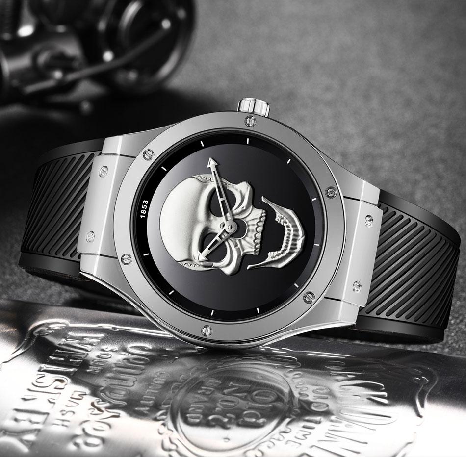 Bell & Ross BR 01 Laughing Skull BR01-SKULL-SK-ST - Precision Watches &  Jewelry