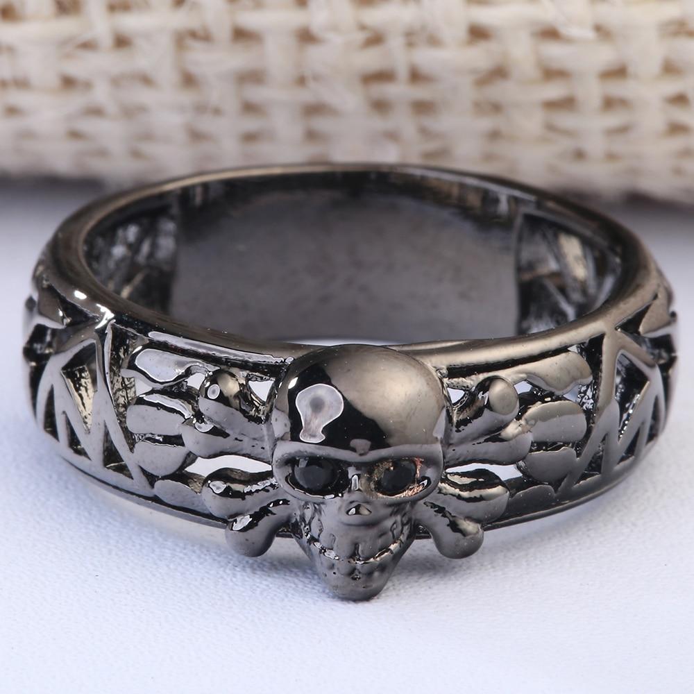 Skull and clearance bones society ring