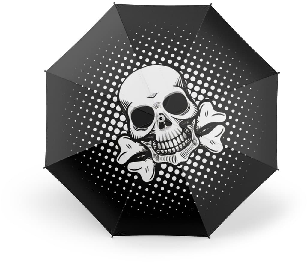 Skull And Crossbones Umbrella | Skull Action