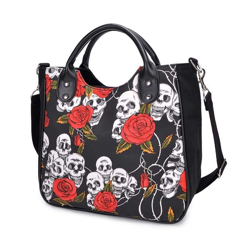 Skull And Roses Bag | Skull Action