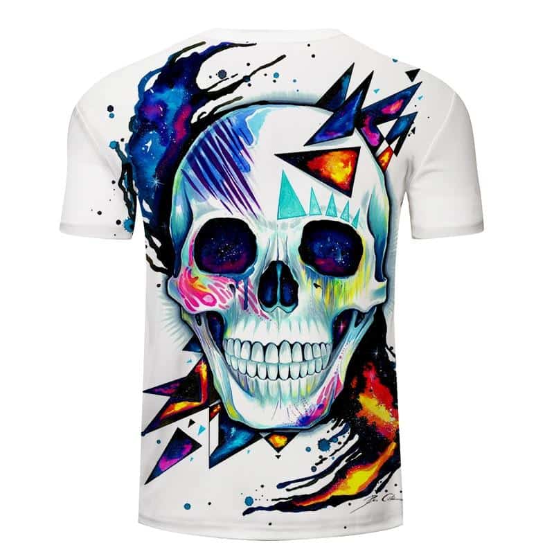 Skull Artwork T-Shirt | Skull Action