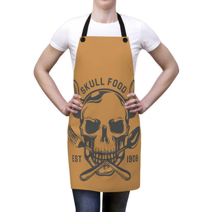 skull-bbq-apron-cooking