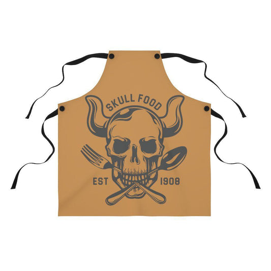 skull-bbq-apron