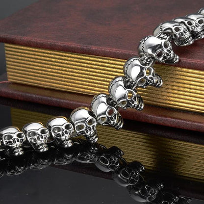 Skull Bracelet Stainless Steel | Skull Action