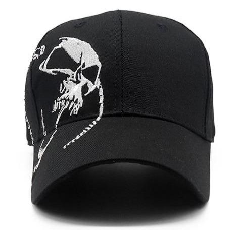 skull cap black