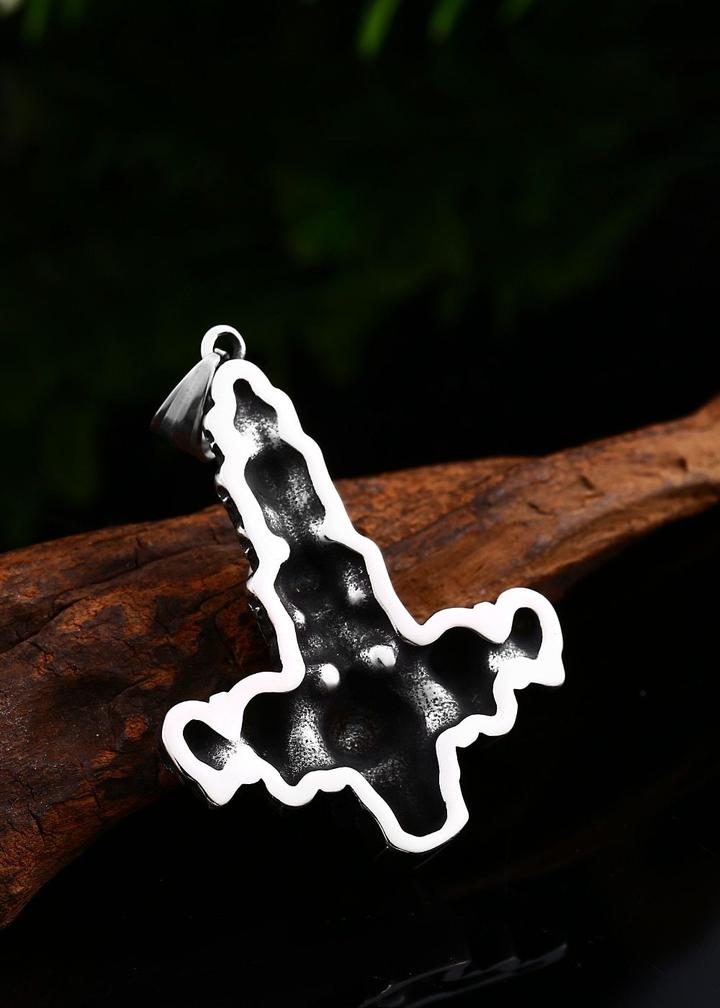 Skull Cross Necklace | Skull Action