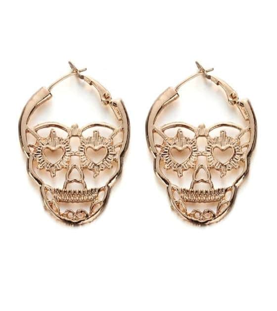 Skull Earrings Calavera | Skull Action