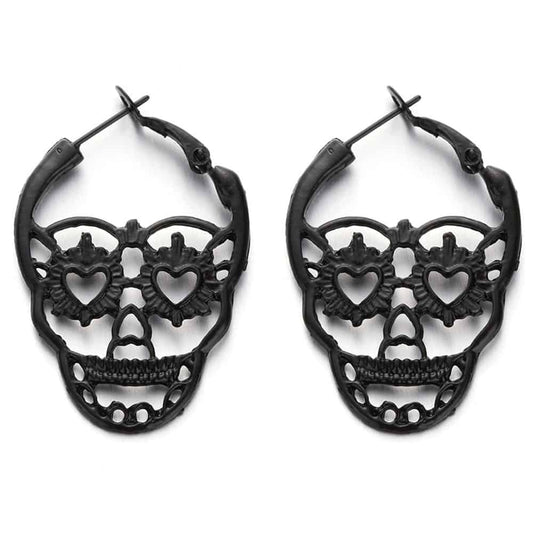 Skull Earrings Calavera