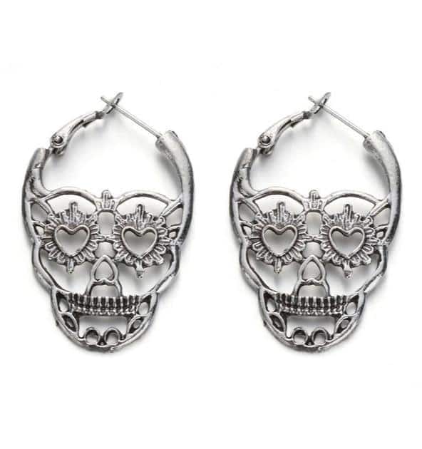 Skull Earrings Calavera | Skull Action