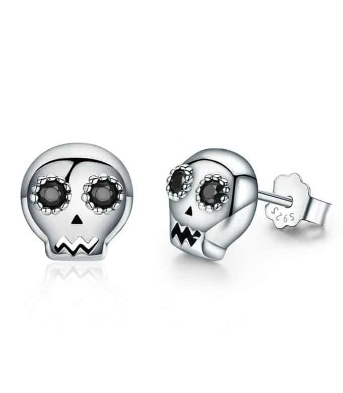 Skull Earrings Girly