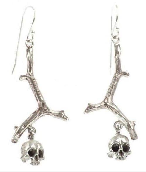 Skull Earrings Voodoo