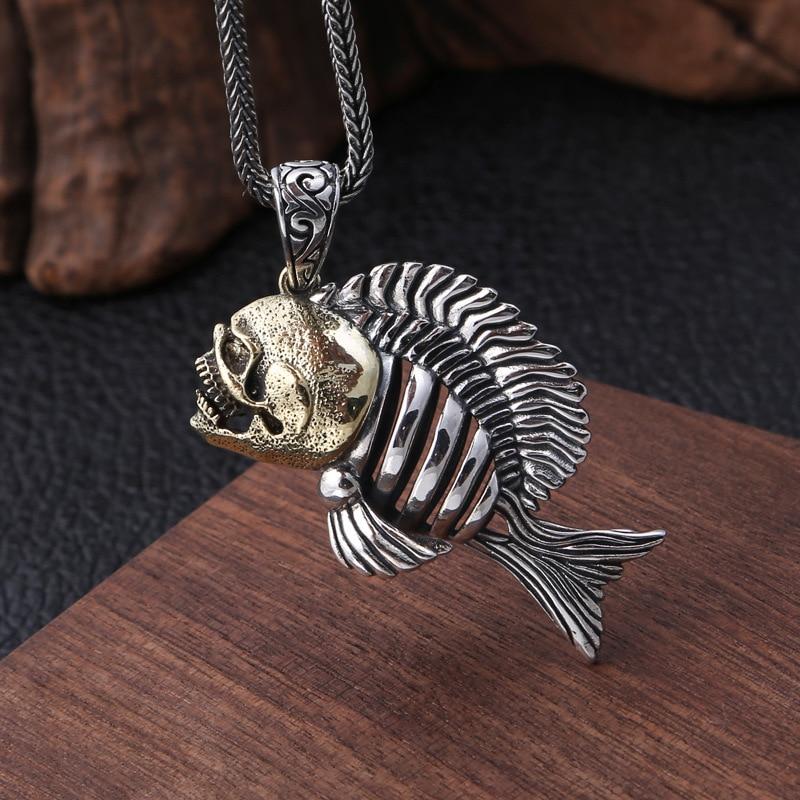 Skull Fish Necklace | Skull Action