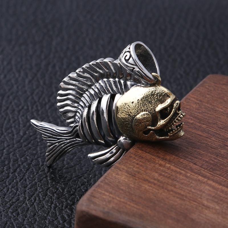 Skull Fish Necklace | Skull Action