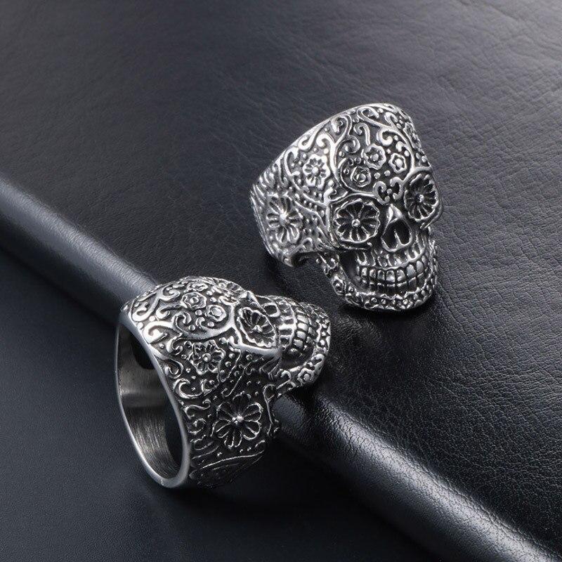 Skull Flower Ring | Skull Action