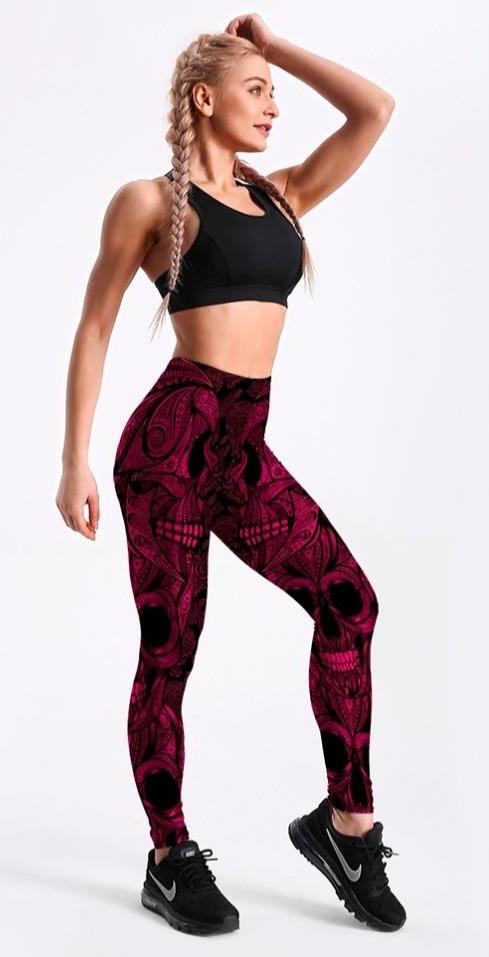 Skull Gym Leggings | Skull Action