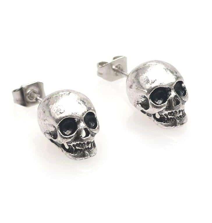 Skull Head Earrings