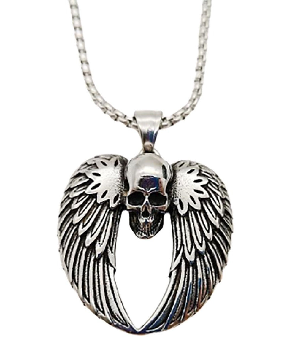skull-heart-wing-necklace