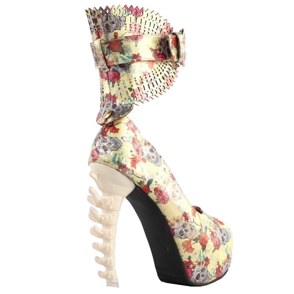 Skull Heels For Wedding | Skull Action